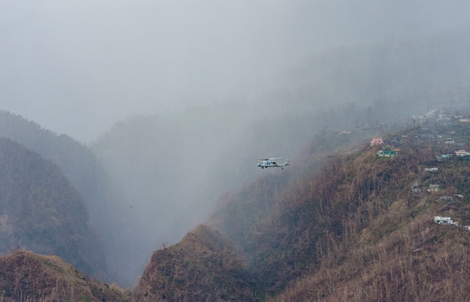 Navy continues evacuations from Dominica